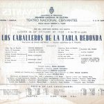 1950 Caballeros Tabla Redonda