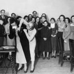 1938 Alfonsina Storni y alumnos