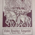 1922 Erstes Deutsches Sängerfest