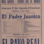 1923 El Padre Juanico - El pavo real - Cía. Guerrero Díaz de Mendoza - 02/08