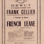 1921 Cía. Frank Cellier - French Leave
