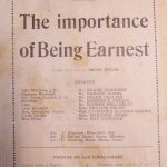 1921 Cía. Frank Cellier - The Importance of being Earnest