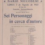 1922 Cía.Nicodemi -Seis personajes en busca de autor
