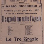 1922 Cía.Niccodemi - Il sogno di una notte d´agosto - Le Tre Grazie