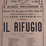1922 Cía.Niccodemi - Il Refugio