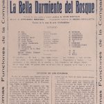 1922 Teatro Piccoli de Roma-La Bella Durmiente del Bosque