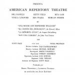 1961 American Repertory Theatre