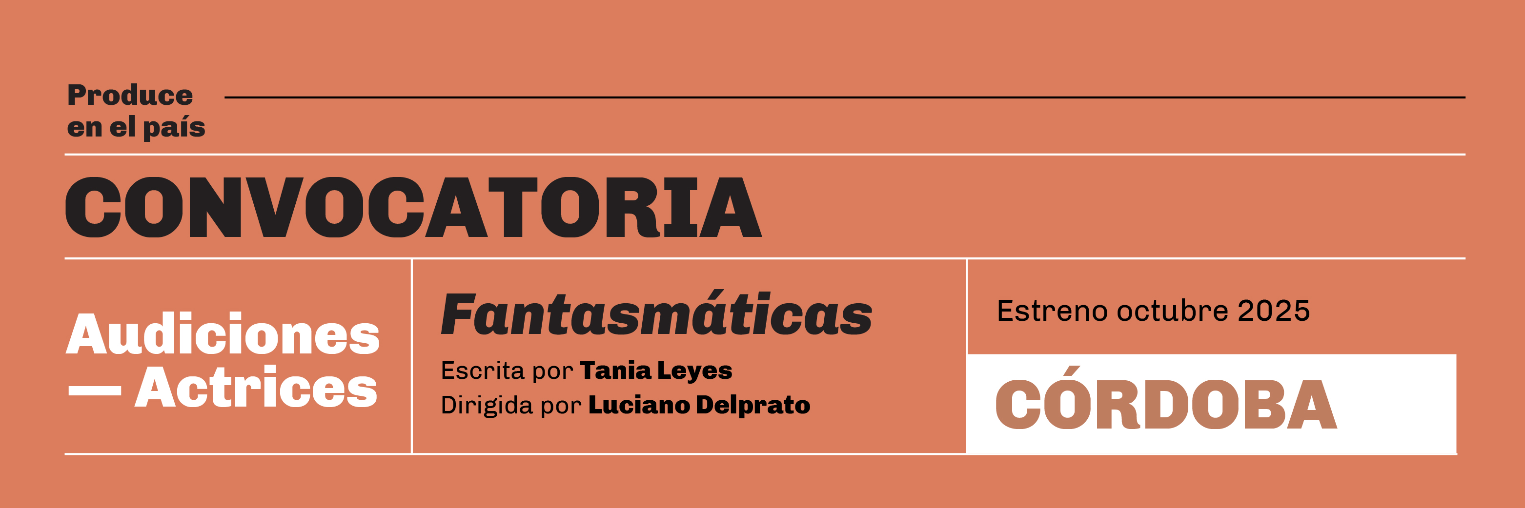 Convocatoria – Fantasmáticas | CÓRDOBA
