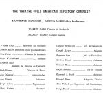 1961 The Theatre Guild American Repertory Company