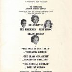 1961 The Theatre Guild American Repertory Company